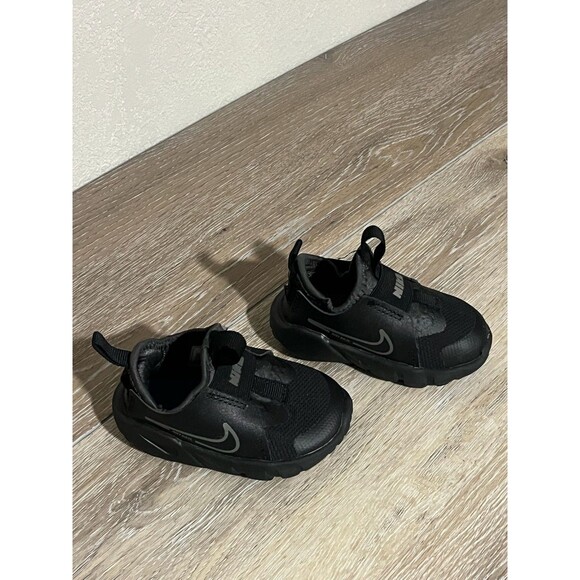 Toddler's Nike Flex Runner Sz 4C Black/Flat Pewter-Anthracite DJ6039 001 EUR 21 - Picture 4 of 10
